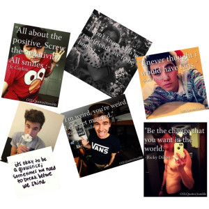 O2l Quotes An art collage from February