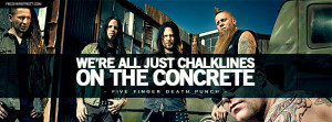 Five Finger Death Punch Never Enough Lyrics Facebook Cover