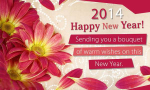 Happy new year wishes with flowers quotes and you can send these new ...