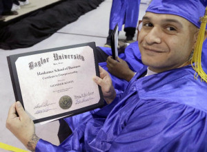 Associated Press• Prison inmate and graduate of the Prison ...