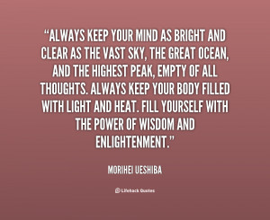 Clear Your Mind Quotes