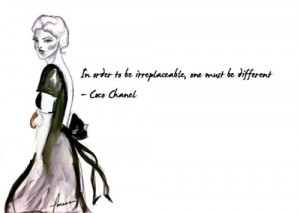 Favorite Gabrielle ‘Coco’ Chanel quote