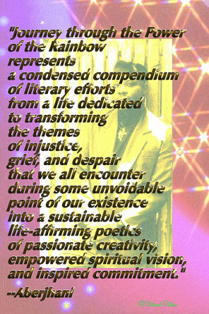 Journey through the Power of the Rainbow represents a condensed ...