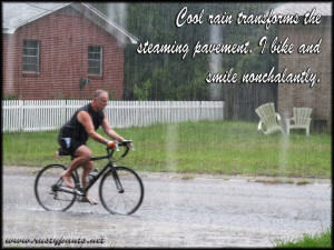 Funny Rain Pictures Rainy day bike haiku