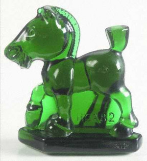 IMPERIAL GLASS-OHIO Heisey By Imperial Animals & Figurines STOCK