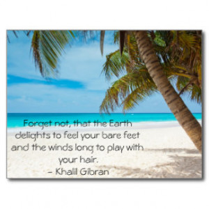 Tropical Beach Quote