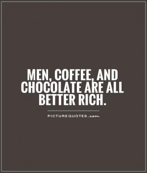 chocolate and coffee quotes