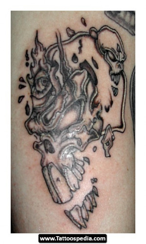 ... Moon Tattoo Designs , Skull Moon Tattoo , Evil Sun Tattoo Designs