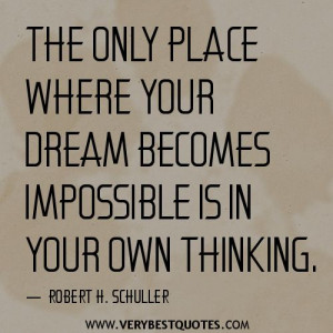 Own Thinking~Robert H. Schuller~