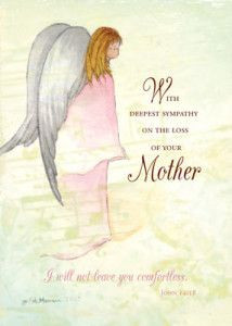 sympathy quotes for loss of mother religious