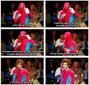 ... Andrew Garfield, The, Flip, Spiderman Funny Quotes, Spider Man Andrew
