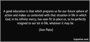More Ann Plato Quotes