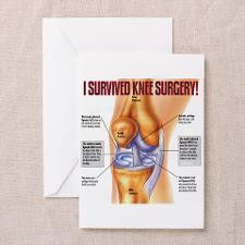Knee Surgery Gift 1 Greeting Cards (Pk of 10) for