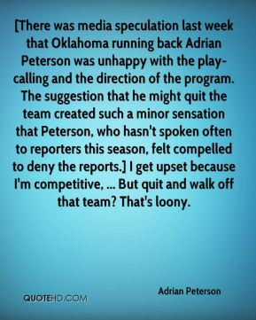 - [There was media speculation last week that Oklahoma running back ...