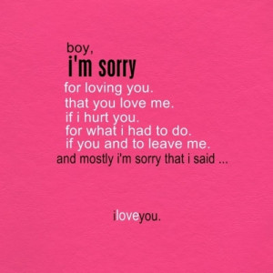 Sorry Love Hearth Quotes Hurts Kiss Couples Bird Pictures Poems Cards ...