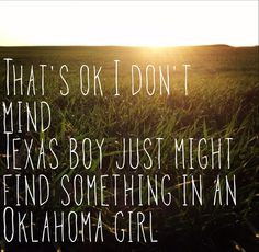 Oklahoma Girl:) Eli Young Band! More