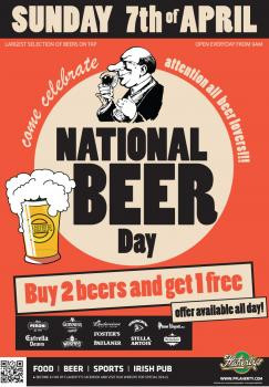 Attention all beer lovers come & celebrate NATIONAL BEER DAY at ...