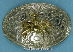 Pewter Belt Buckles Western