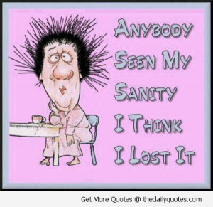 Anybody Seen My Sancity I Think I Lost It Facebook Quote