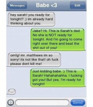 bf and gf texting quotes | 22 Awkward Text Conversations With Parents ...