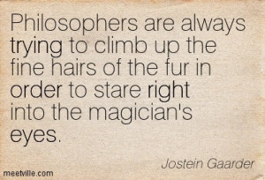 Book review: Sophie’s World by Jostein Gaarder – The Philosophical ...