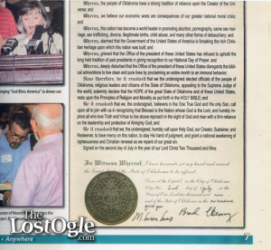 ... middle of the video when he gets into this swell of pride over a false