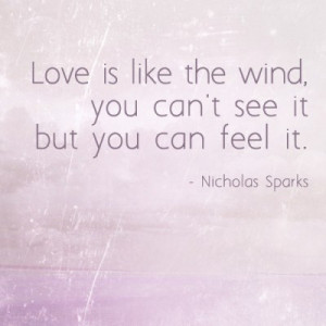 our love is like the wind