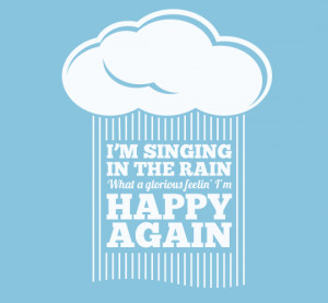 Singing in the rain