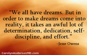 We all have dreams. But in order to make dreams come into reality, it ...