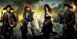 Pirates of the Caribbean wallper POTC4 -Jack, Angelica, Blackbeard ...