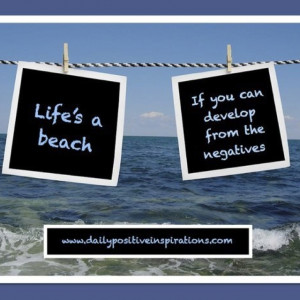 Life's a beach...