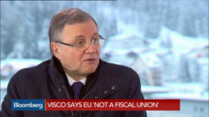 Jan 22 Bank of Italy Governor Ignazio Visco discusses deflation in