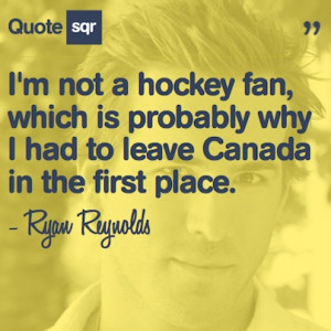 ... in the first place ryan reynolds # quotesqr # quotes # celebrityquotes