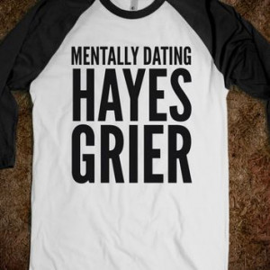 MENTALLY DATING HAYES GRIER SHIRT (IDC713104)