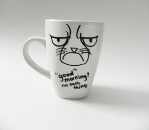 Grumpy Cat Good Morning Mug