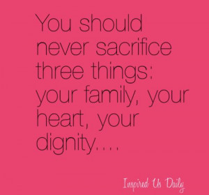 family quotes, sayings, sacrifice