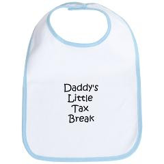 Daddy's Little Tax Break - Bib