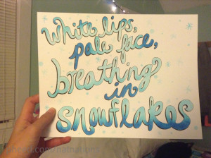 Lyric Drawings Ed Sheeran A team- ed sheeran #lyrics