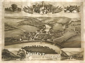 ... Valley Forge rests at the confluence of Valley Creek and the