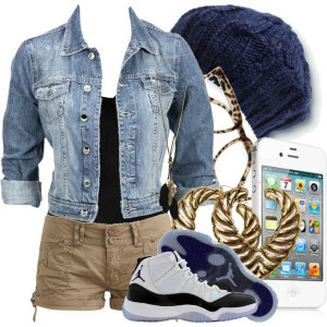 Outfit with Jordan 39 s Shoes for Girls