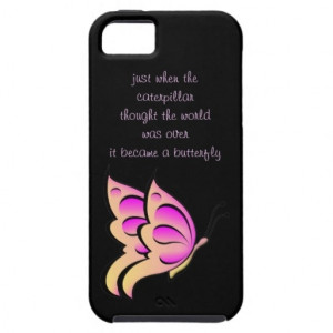 Butterfly Quote iphone 5 Case *All of the gross profits (including ...