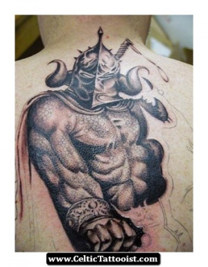 Celtic Warrior Tattoo