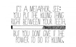 fault in our stars, metaphor