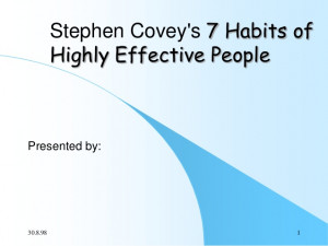 ... de zeven eigenschappen 7 habits 8e eigenschap stephen covey 7 habits