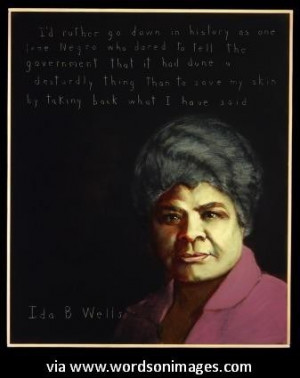 Quotes by ida b wells
