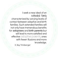 seek a new ideal of an extended family characterized by varying ...