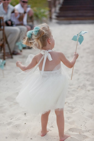 beach wedding flower girl dresses