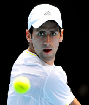 Novak Djokovic, defending Australian Open tennis champion, bridling at