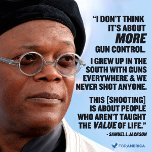 Samuel L. Jackson On Gun Control And The Value Of Life