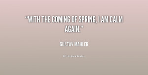 Quotes About Spring Coming